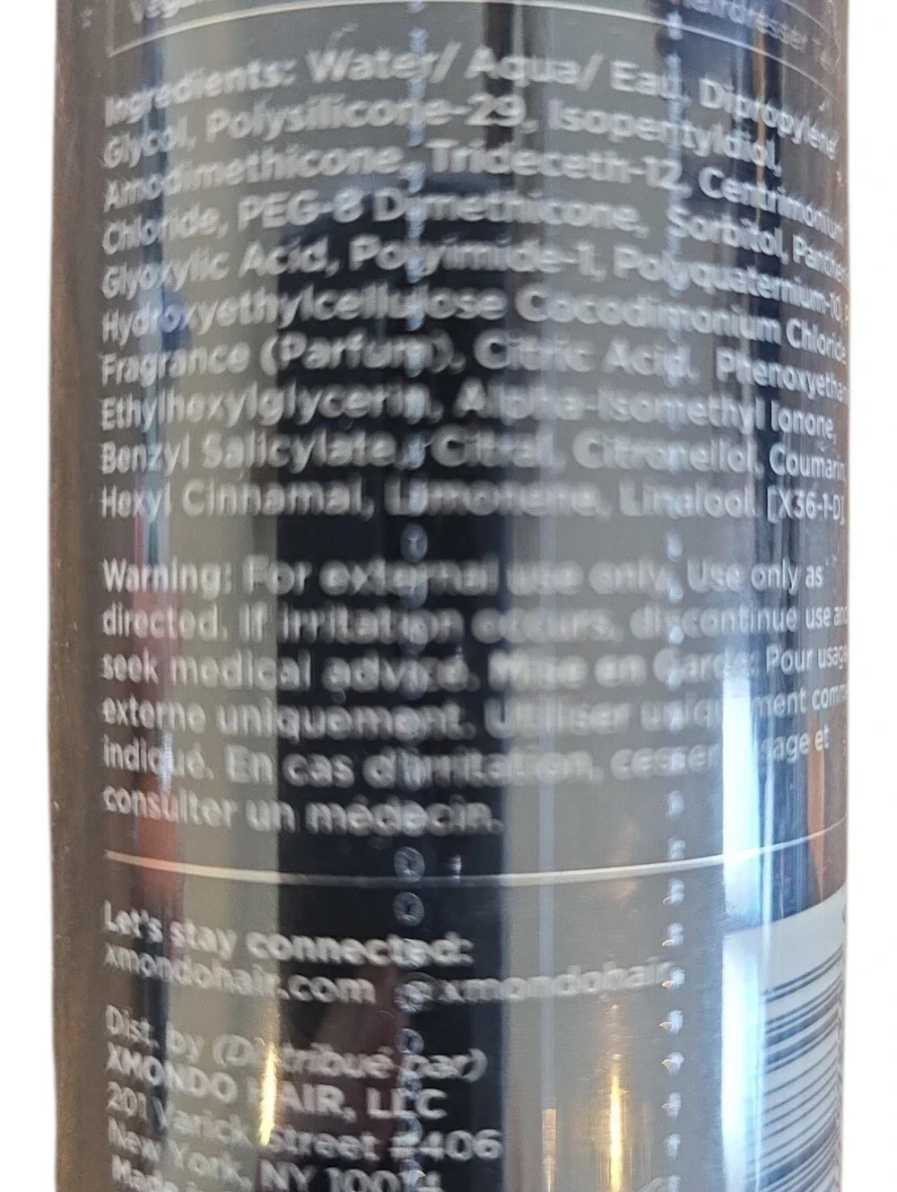 XMONDO Hair Super Gloss NEW Ultra Frizz Defense Spray Full Size 6.7oz Retail $29